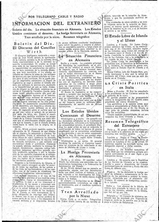ABC MADRID 05-02-1922 página 23
