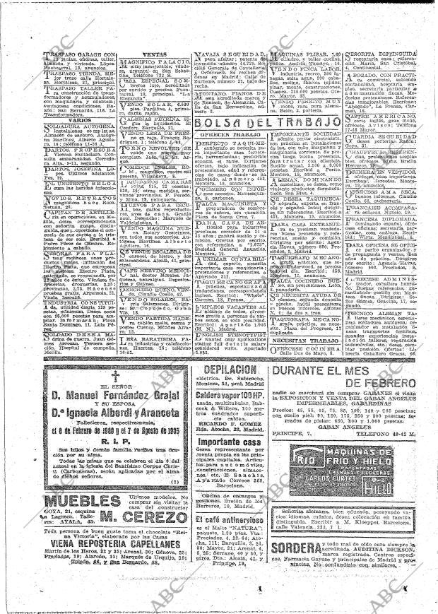 ABC MADRID 05-02-1922 página 32