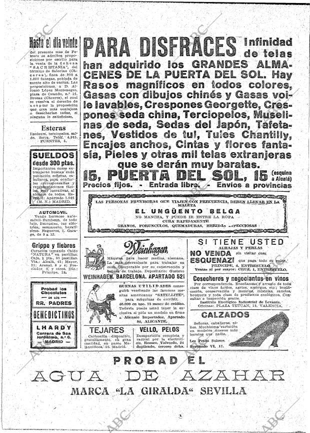ABC MADRID 05-02-1922 página 34