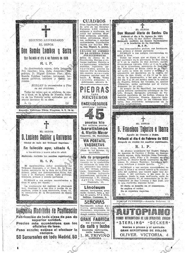 ABC MADRID 05-02-1922 página 38