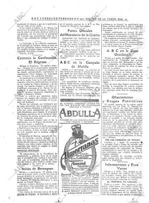 ABC MADRID 06-02-1922 página 10