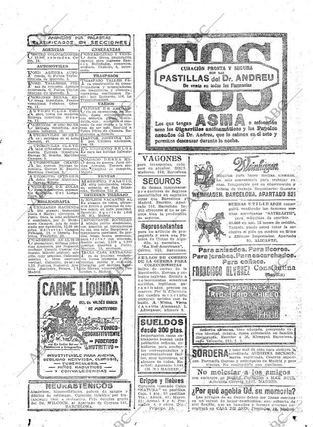 ABC MADRID 06-02-1922 página 19