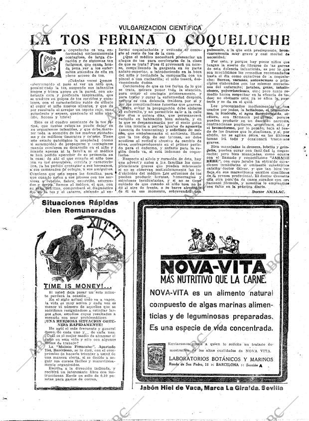 ABC MADRID 06-02-1922 página 2