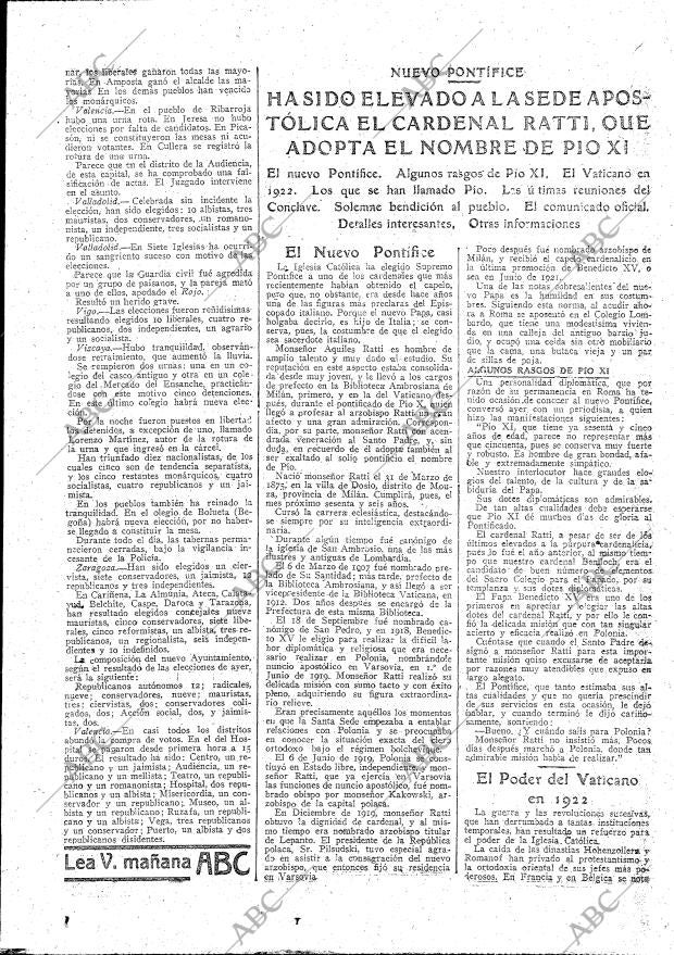 ABC MADRID 07-02-1922 página 15