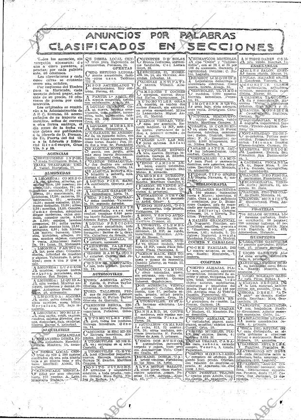 ABC MADRID 07-02-1922 página 25