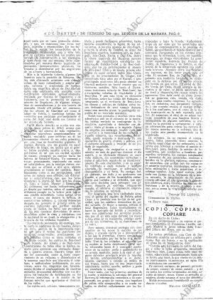 ABC MADRID 07-02-1922 página 6