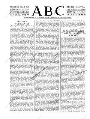 ABC MADRID 08-02-1922 página 3