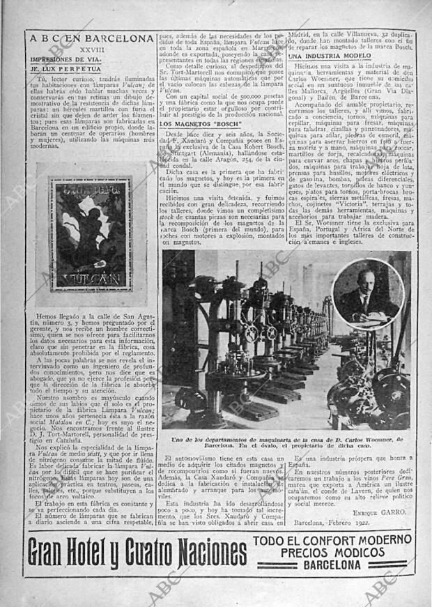 ABC MADRID 08-02-1922 página 6