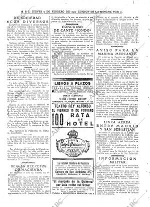 ABC MADRID 09-02-1922 página 12