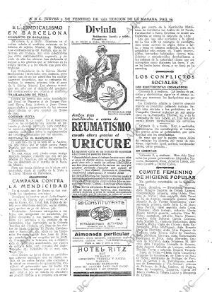 ABC MADRID 09-02-1922 página 14