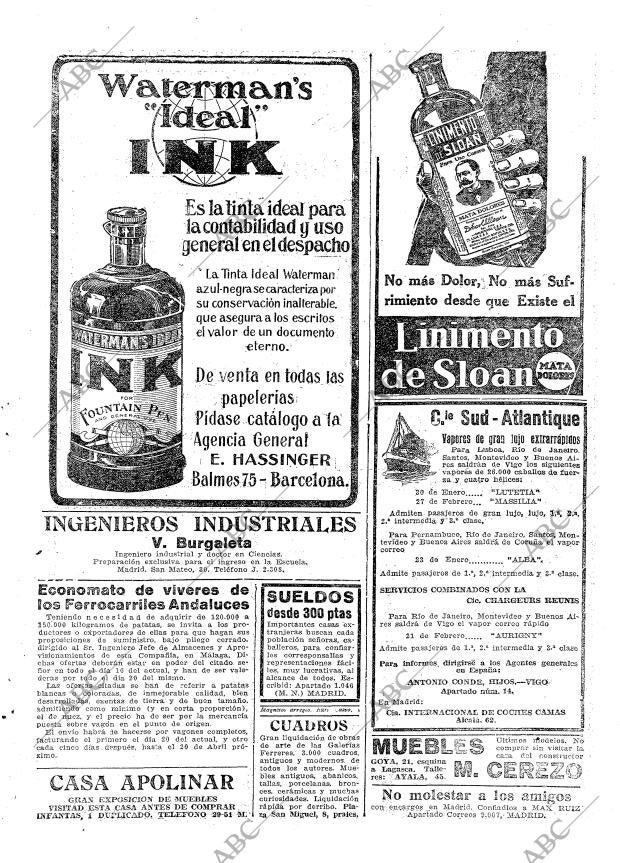 ABC MADRID 09-02-1922 página 29