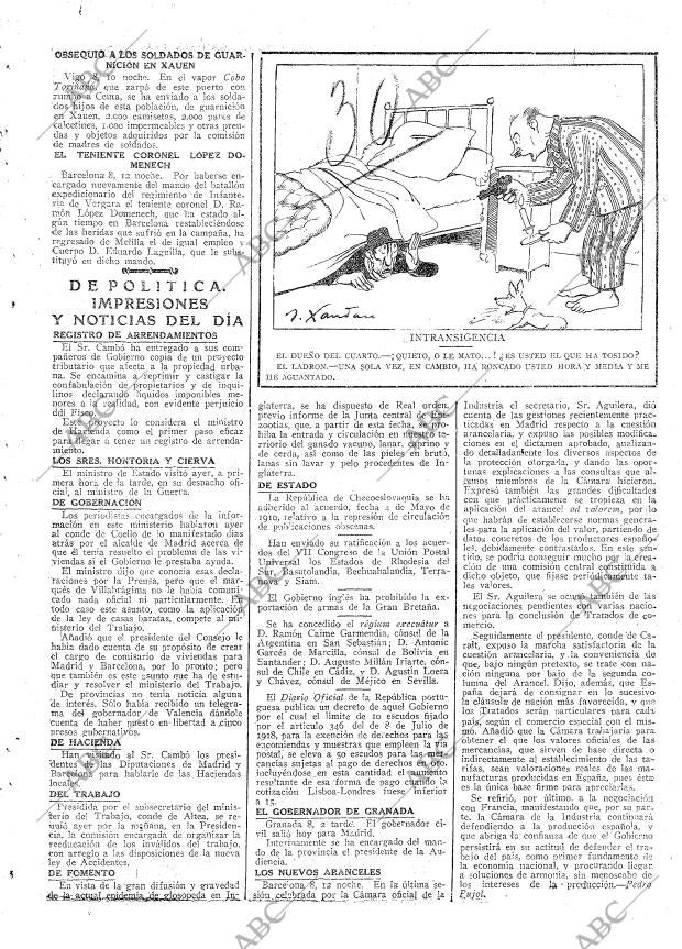 ABC MADRID 09-02-1922 página 9