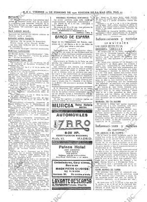 ABC MADRID 10-02-1922 página 20