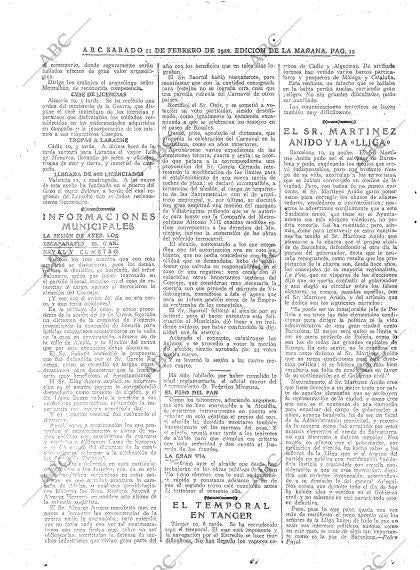 ABC MADRID 11-02-1922