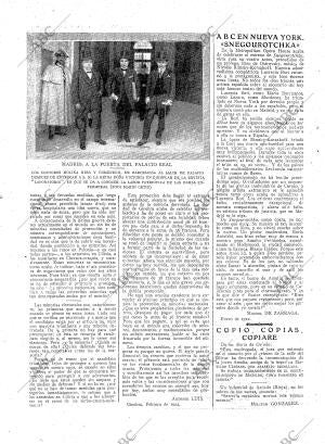 ABC MADRID 14-02-1922 página 6