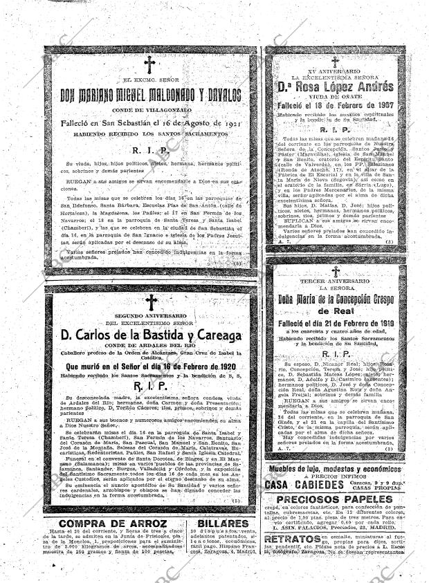 ABC MADRID 15-02-1922 página 24
