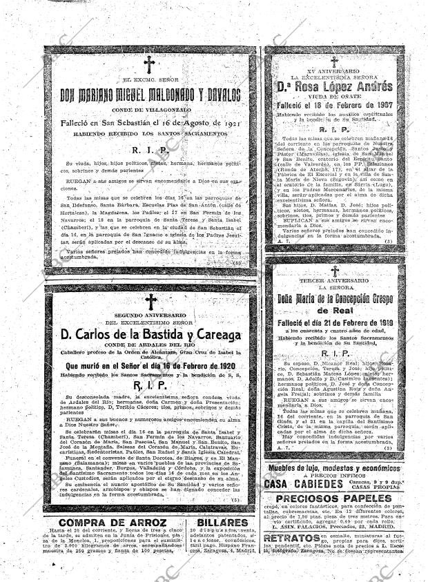 ABC MADRID 15-02-1922 página 24