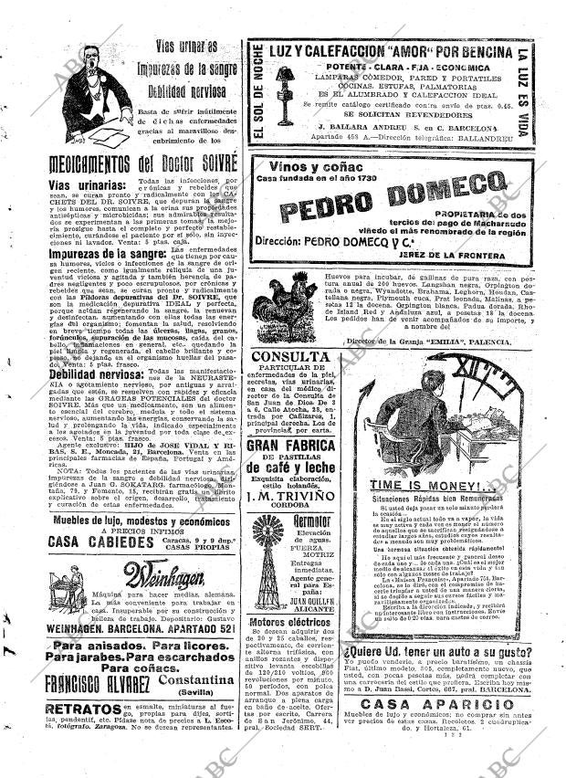 ABC MADRID 18-02-1922 página 27