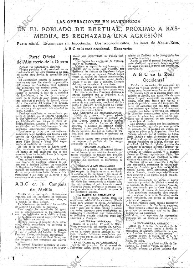 ABC MADRID 19-02-1922 página 15