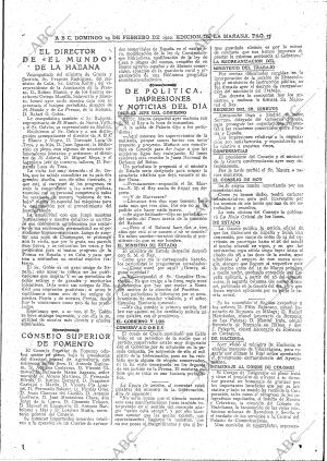 ABC MADRID 19-02-1922 página 17