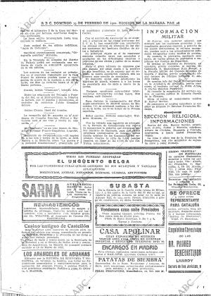 ABC MADRID 19-02-1922 página 26