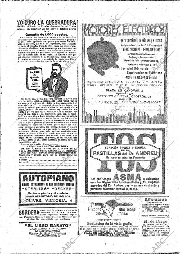 ABC MADRID 19-02-1922 página 36