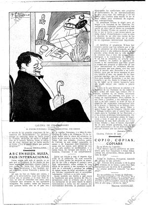 ABC MADRID 19-02-1922 página 6