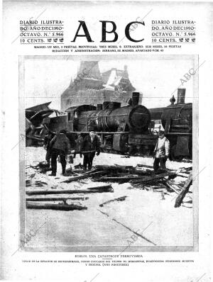 ABC MADRID 20-02-1922 página 1