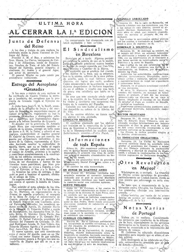 ABC MADRID 20-02-1922 página 18