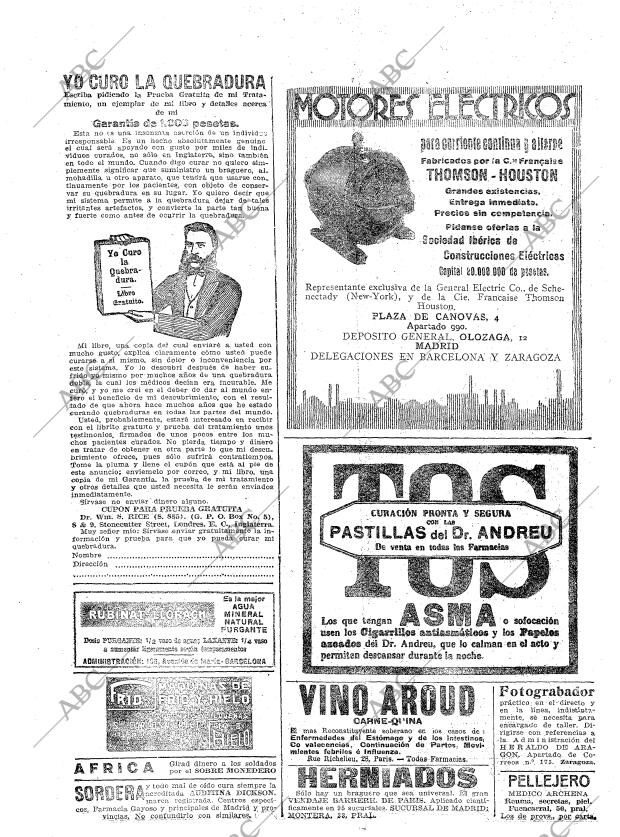 ABC MADRID 20-02-1922 página 22