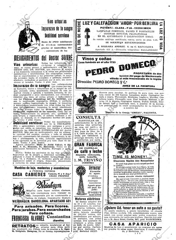 ABC MADRID 20-02-1922 página 23