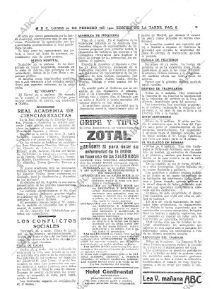 ABC MADRID 20-02-1922 página 8