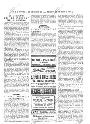 ABC MADRID 20-02-1922 página 9