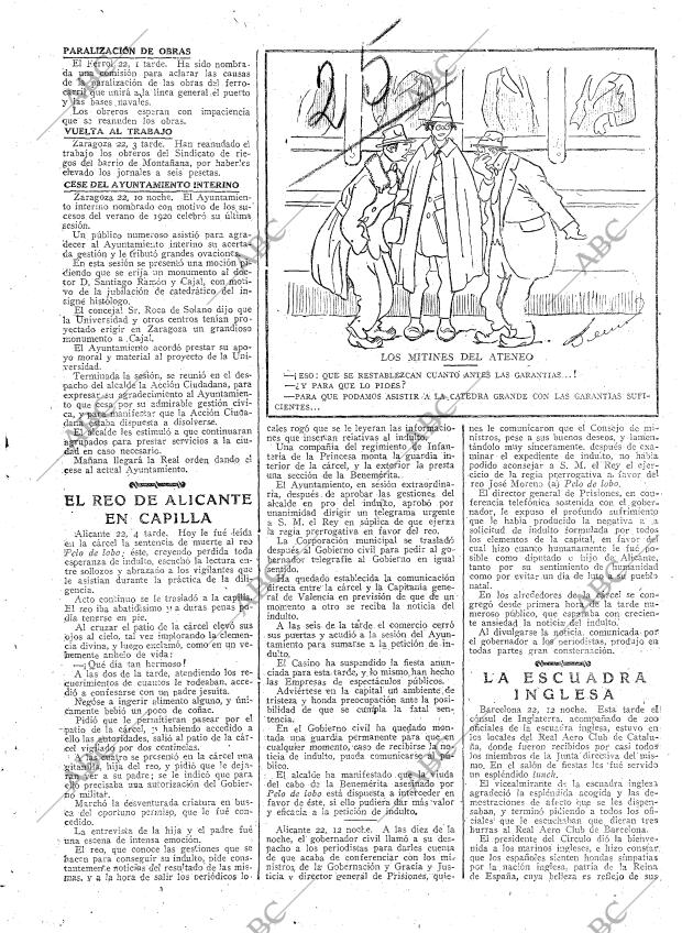 ABC MADRID 23-02-1922 página 15