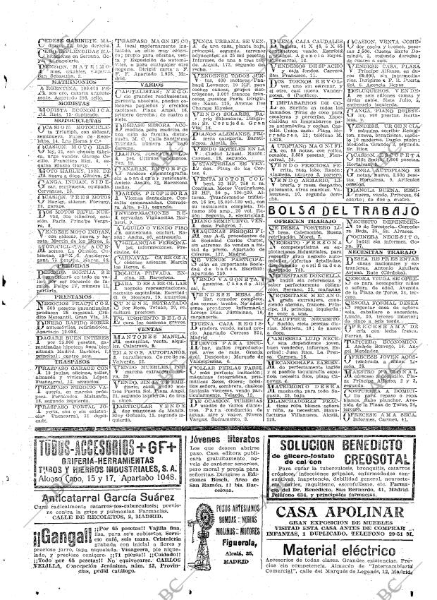 ABC MADRID 23-02-1922 página 25