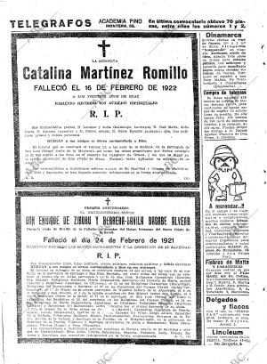 ABC MADRID 23-02-1922 página 28