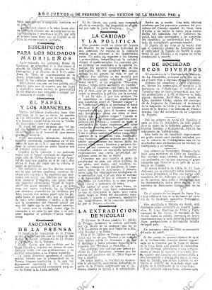 ABC MADRID 23-02-1922 página 9