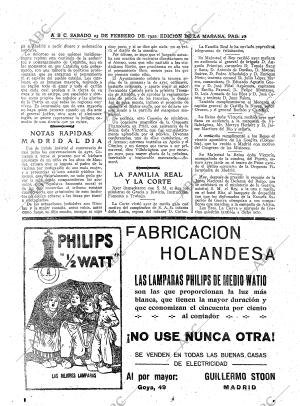 ABC MADRID 25-02-1922 página 10