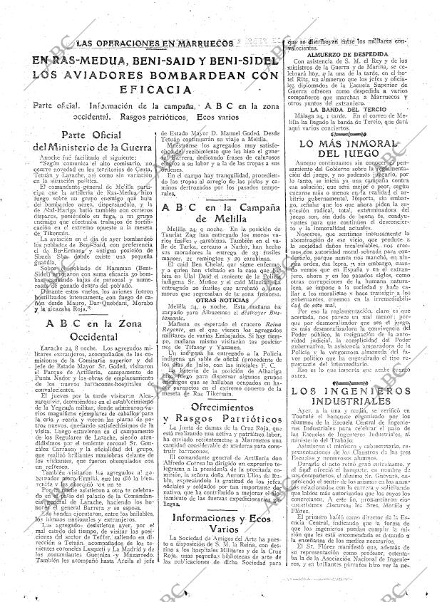 ABC MADRID 25-02-1922 página 13