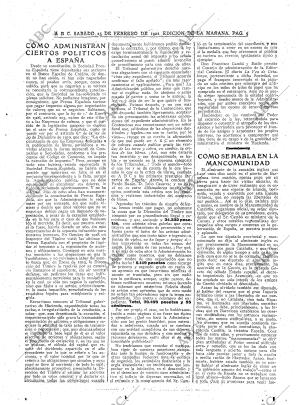 ABC MADRID 25-02-1922 página 9