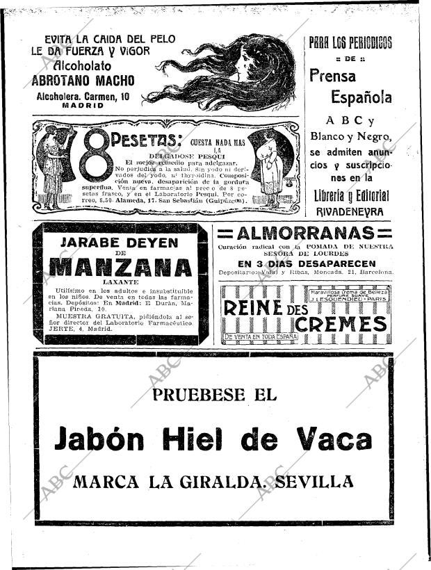 BLANCO Y NEGRO MADRID 26-02-1922 página 2