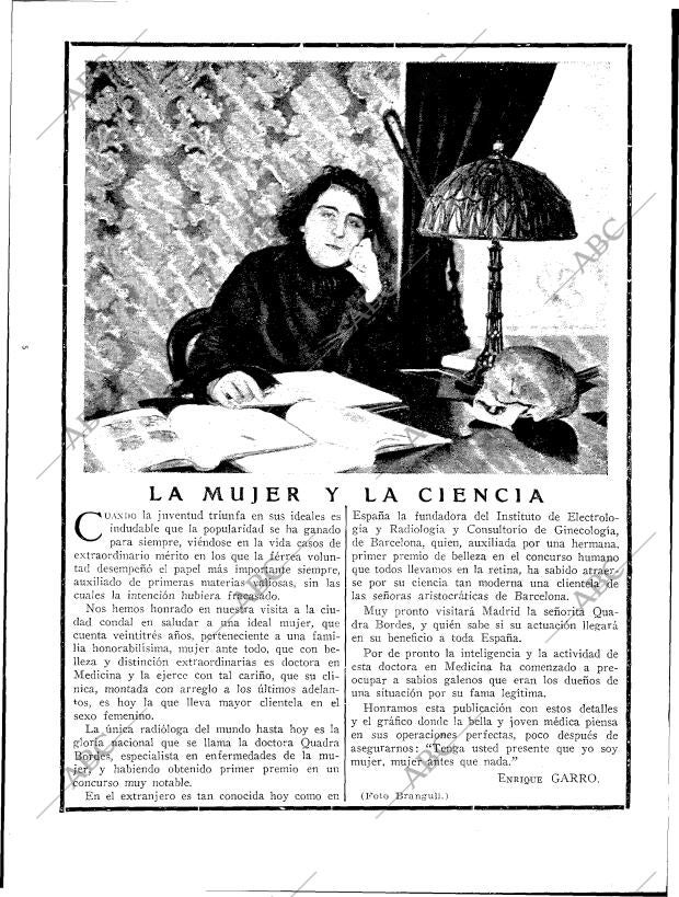 BLANCO Y NEGRO MADRID 26-02-1922 página 3