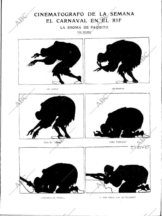 BLANCO Y NEGRO MADRID 26-02-1922 página 31