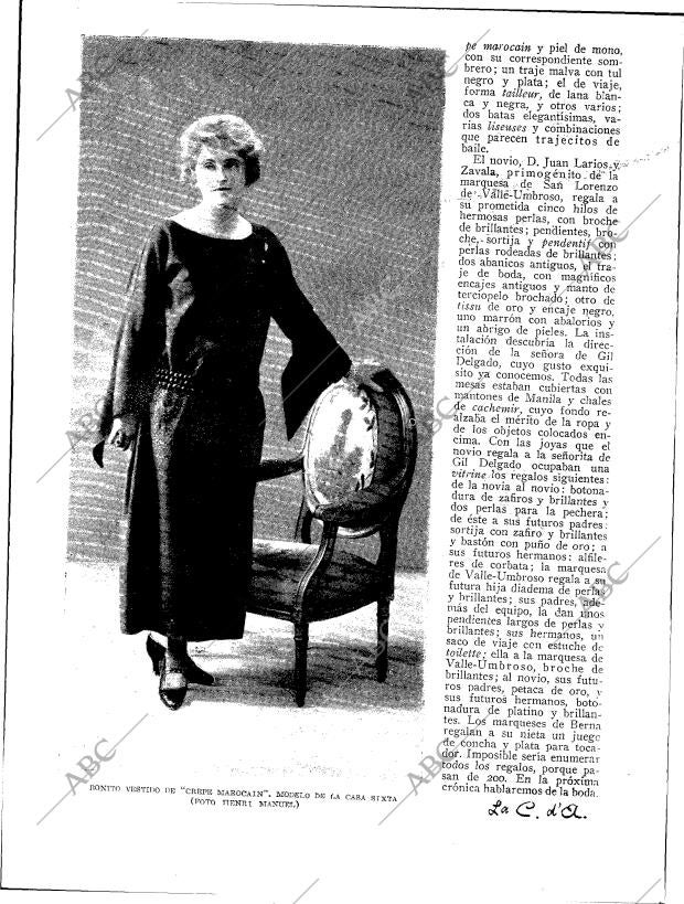 BLANCO Y NEGRO MADRID 26-02-1922 página 36