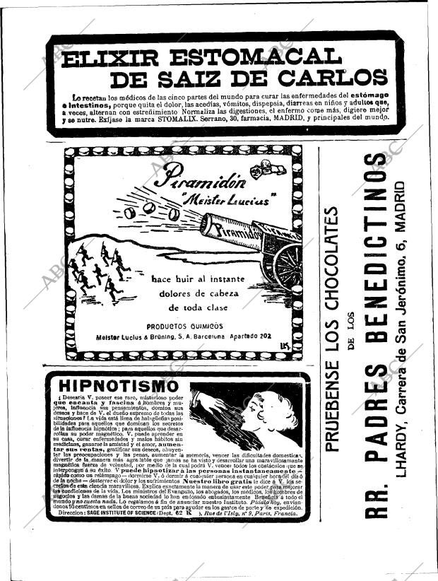 BLANCO Y NEGRO MADRID 26-02-1922 página 44