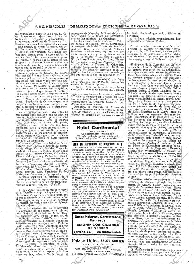 ABC MADRID 01-03-1922 página 12