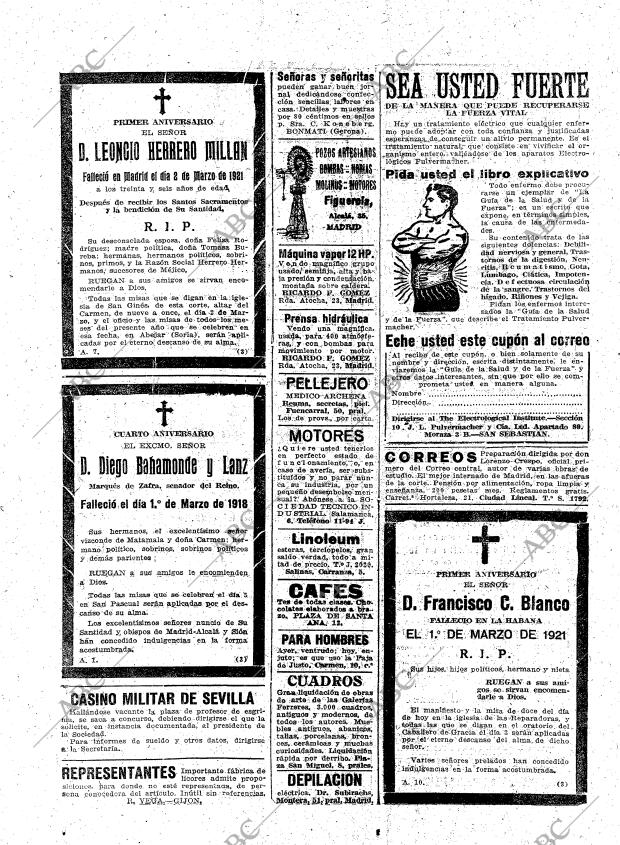 ABC MADRID 01-03-1922 página 24