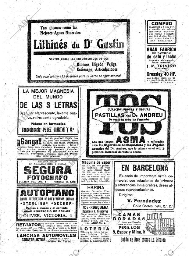 ABC MADRID 01-03-1922 página 25