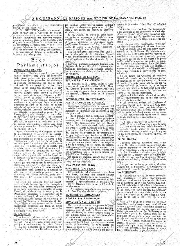 ABC MADRID 04-03-1922 página 10