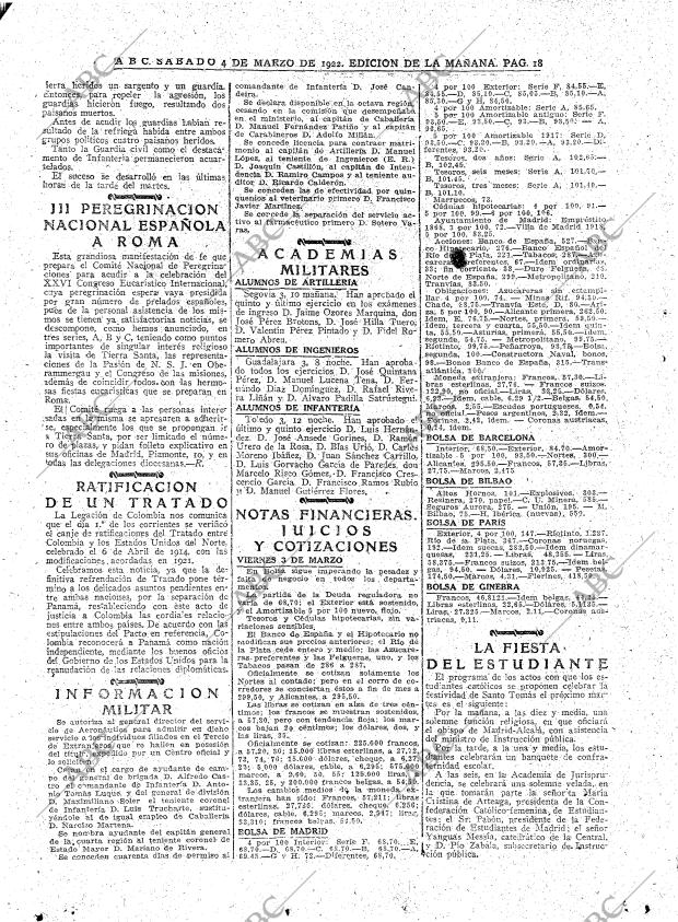 ABC MADRID 04-03-1922 página 18